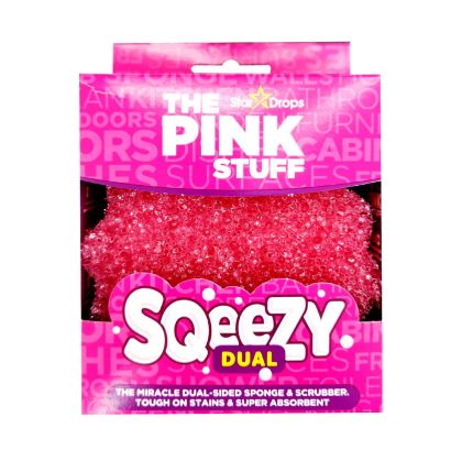 STAR DROPS SQEEZY гъба за почистване недраскаща  - двустранна