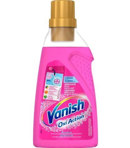 Vanish Oxi Action 750 мл за премахване на петна от цветно пране