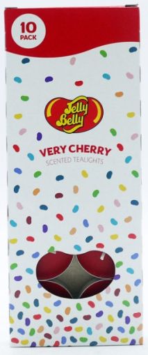 Jelly Belly чаени свещи 10 броя - Череша