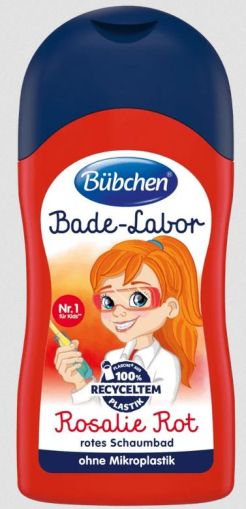 BUBCHEN Bad Labor цветна пяна за вана 50 мл  - Rosalie Rot ЧЕРВЕНО
