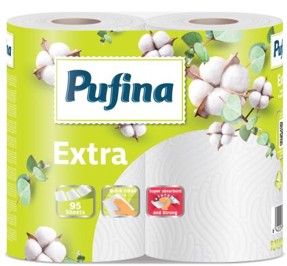 Кухненска хартия PUFINA Extra 2 ролки 