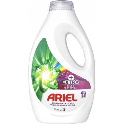 Ariel течен перилен Цветно 630 мл /14 пр - Extra+ Color Protection