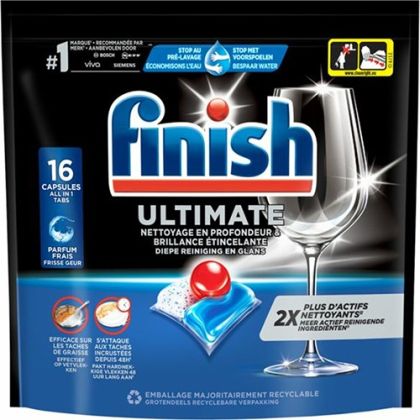 Finish Ultimate таблетки за съдомиална 16 броя
