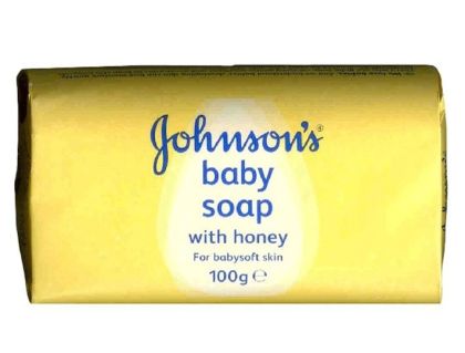Johnson`s бебешки сапун с мед