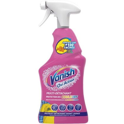Vanish Oxi Action спрей за отстраняване на петна от цветни тъкани - 750 мл