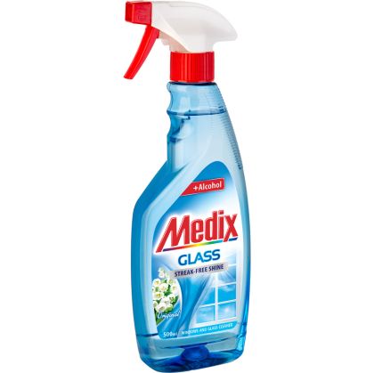 Medix спрей за стъкла и огледала 500 мл. 