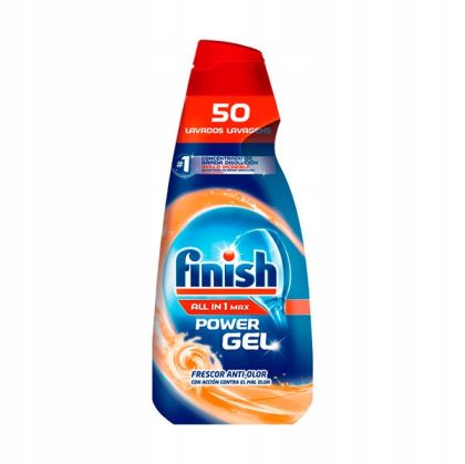 FINISH All in 1 Gel за съдомиялна 1 л. / 50 измивания - Anti Odore