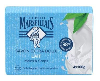  Le Petit Marseillais тоалетен сапун 200 гр -  с мляко