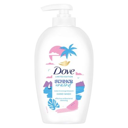  Dove течен сапун с помпа 250 мл -Диня и Цвят от Портокал