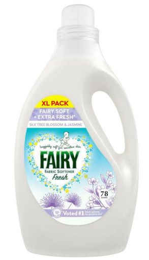 Fairy омекотител 2,574 л./ 78 пранета - Цвят от копринено дърво и жасмин