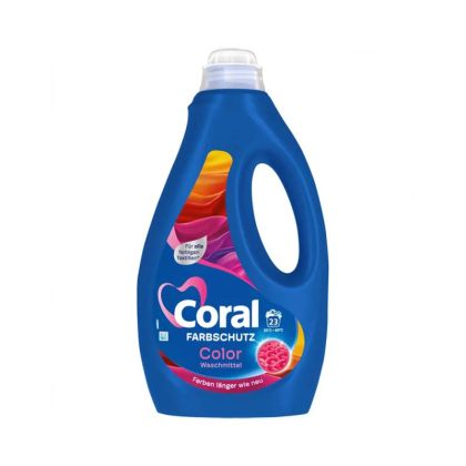 CORAL Optimal Color течен перилен препарат за цветно 1.15 л. / 23 пранета