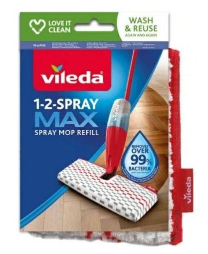 Vileda 1-2-SPRAY MAX - резерва за моп - микрофибър