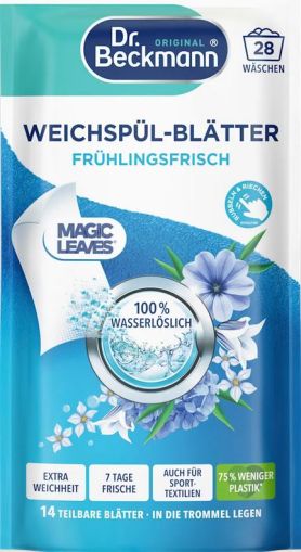Dr. Beckmann Magic листчета омекотител 28 броя - аромат Spring Fresh