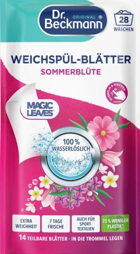  Dr. Beckmann Magic листчета омекотител 28 броя - аромат Summer Blossom