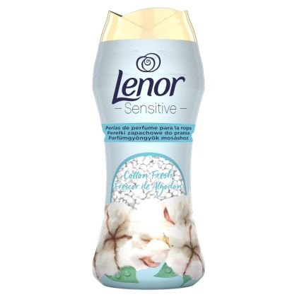 Lenor Cotton Fresh парфюмни перли за пранe 210 грама - Sensitive