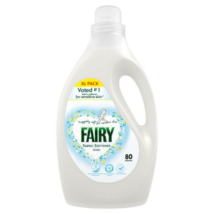Fairy омекотител - 2,64 литра / 80 пранета