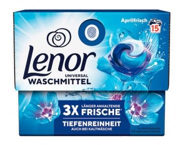 Lenor капсули 15 бр универсални Aprilfresh