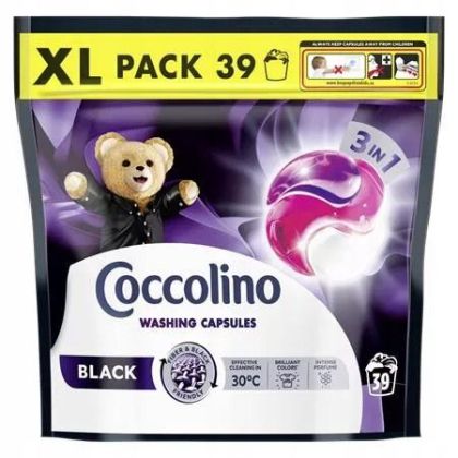 Coccolino капсули за черно пране -  39 пранета