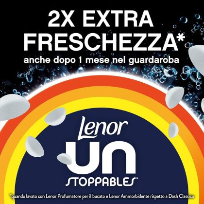 Lenor Unstoppablrпарфюмни перли за пране с Dash 270 грама
