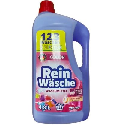 Течен перилен препарат Rain Wasche Color – 4.3 л / 123 пранета