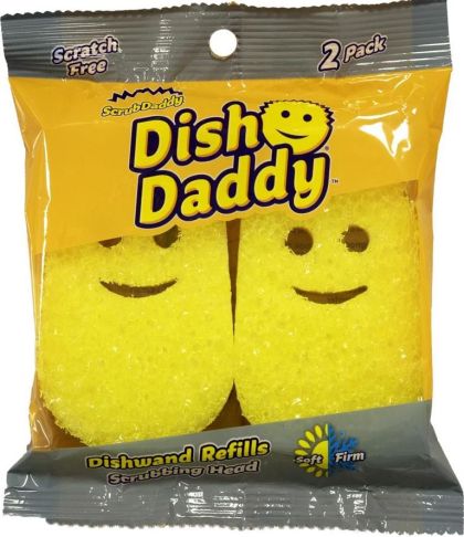 Scrub Daddy резервни гъби за диспенсър за съдове - 2 броя