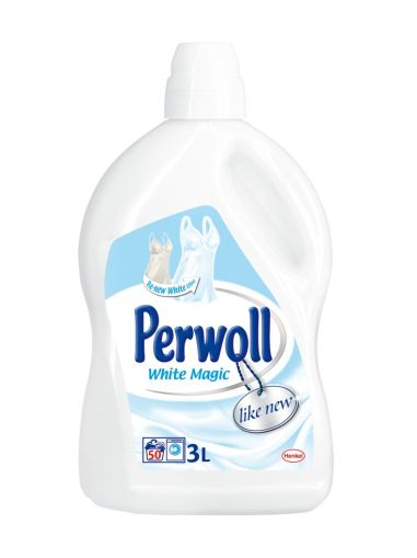 Perwoll течен перилен препарат 4 лит. - за бяло пране