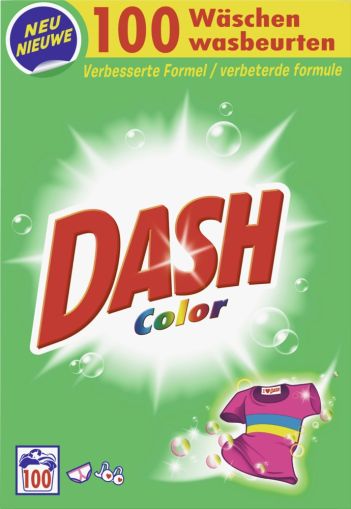 DASH XXL powder 100 sc - 6,8 kg - COLOR