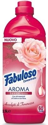 FABULOSO softener 1,5L/60 sc - rosa e cedro