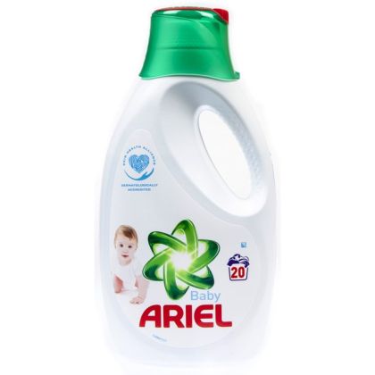 Ariel Baby 20 пр./ 1,1 L бебе и чувствит.