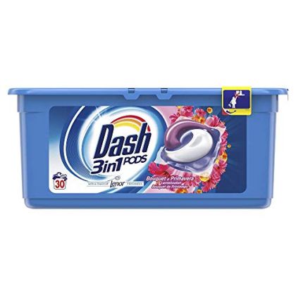 Dash 3in1 капсули за пране 30 бр  -Bouquet di Primavera
