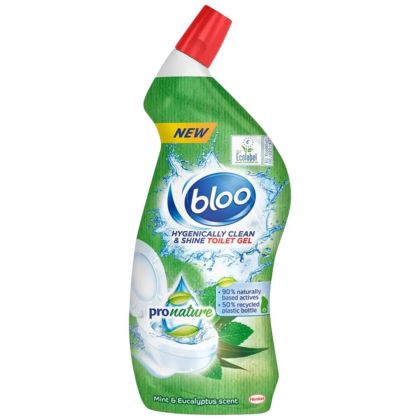 Bloo гел за почистване на тоалетна 700 мл -  мента & евкалип