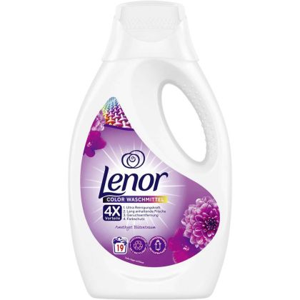 Lenor 2in1 течен перилен за цветно 950 мл / 19 пр - Аметист