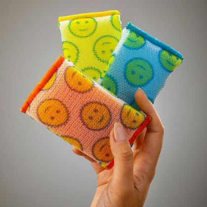 Scrub Daddy COLORS недраскаща гъба за почистване