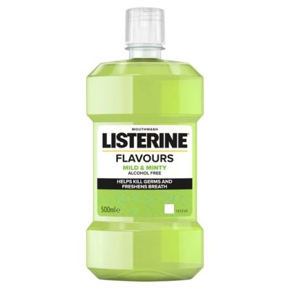 Listerine вода за уста 500 мл. - MILD & MINTY