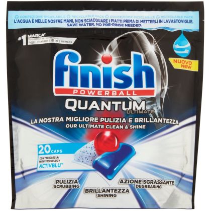 Finish Quantum таблетки съдомиална 20 бр
