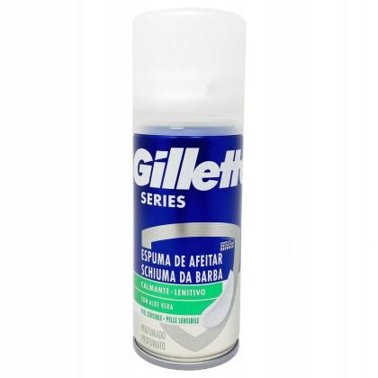 Gillette мини пяна за бръснене сензитив 75 мл