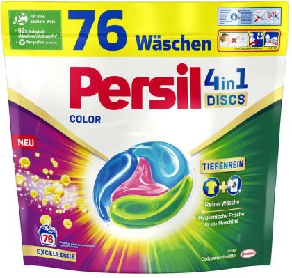 Persil Discs капсули за цветно пране 76 бр. - изгодна опаковка
