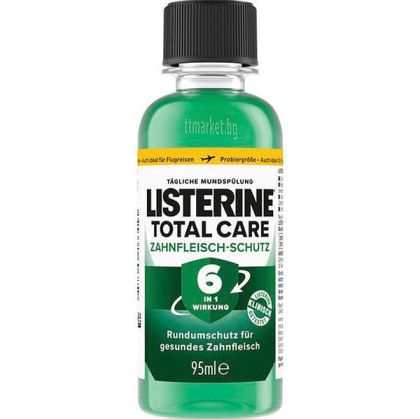 Listerine вода за уста 95 мл. - Mint Total Care