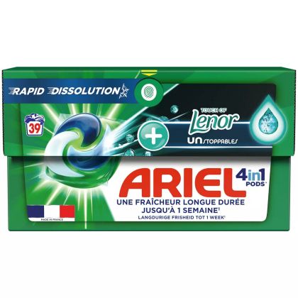Ariel капсули 4 в 1 за цветно 39 бр