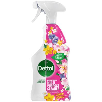 Dettol Multi спрей дезинфектант за почстване 750мл - Flower