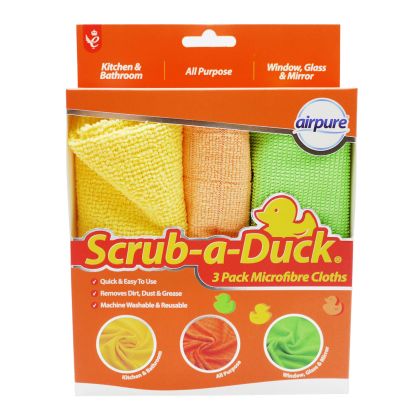 Scrub A DUCK микрофибърнин кърпи 3 бр
