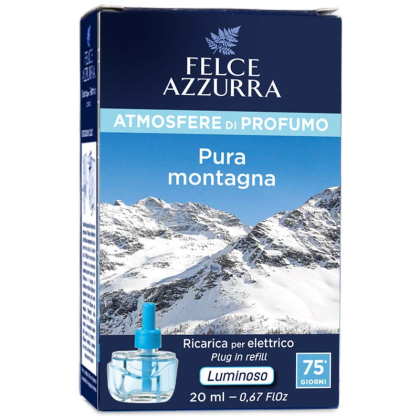 FELCE AZZURRA пълнител за ел. дифузер машинка 20 мл - Планинска свежест