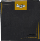 Салфетки SANTIA лукс  40 бр. - черни