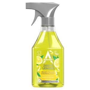 Astonish спрей дезинфектант 550 мл - Zesty Lemon жълт