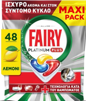 Fairy Platinum Plus таблетки за съдомиялна 48 броя