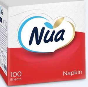 NUA салфетки бели - 100 броя 