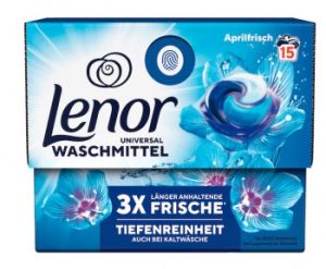 Lenor капсули 15 бр универсални Aprilfresh