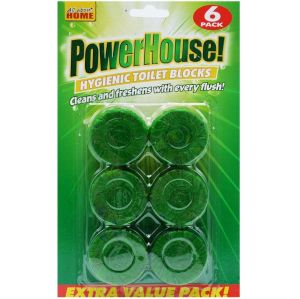 Power House зелена вода WC, 6 диска