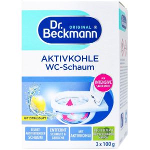 Dr. Beckmann препарат за почистване на тоалетна с активна пяна, 3 сашета x 100 грама 