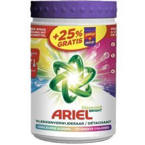  Ariel прах добавка против петна за цветно пране 1 кг + 25% бонус